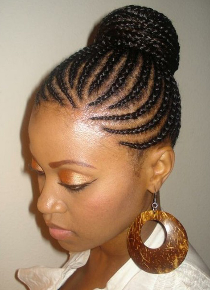 Wedding hairstyle Natural Updo Hairstyles For Black Women  Afroculturenet