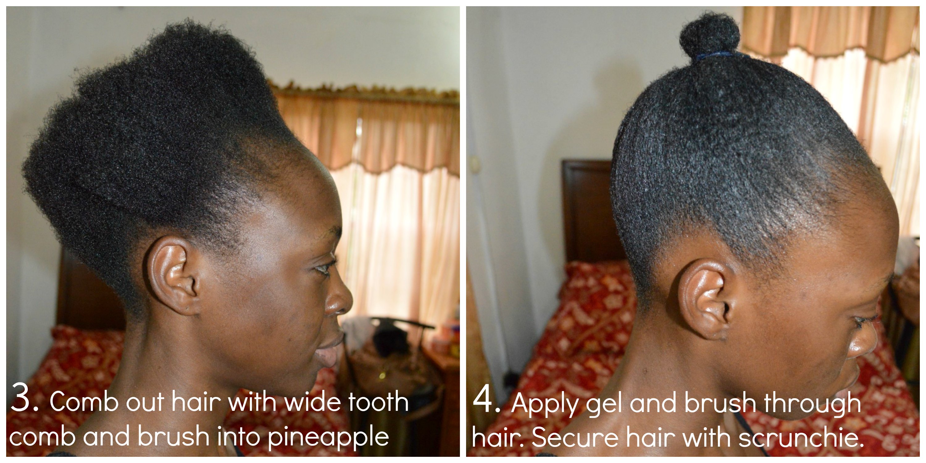 How To: High Bun on Short Natural Hair – Black Zulu